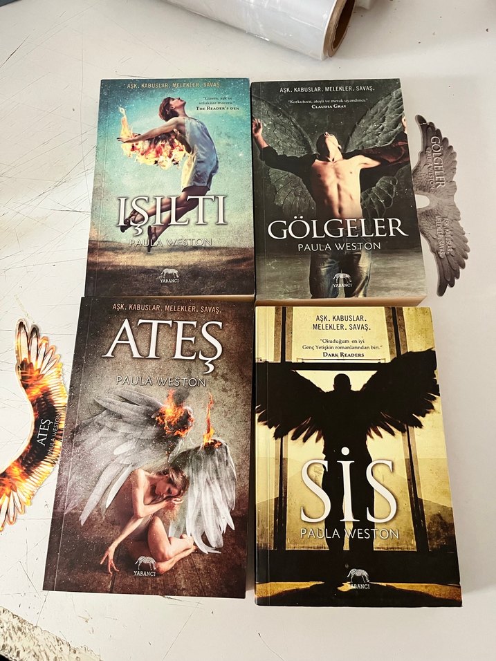 Paula Weston 4 Kitap Seti: Sis, Işıltı, Gölgeler, Ateş - Görsel 3