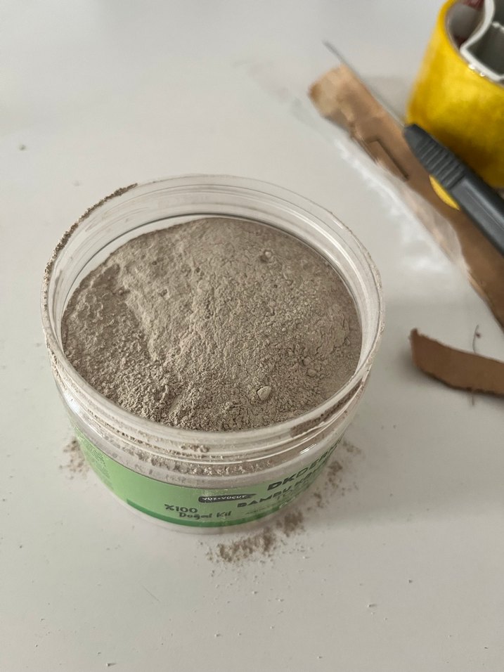 DKDERM Bambu Kömürü Toz Kil 200g - Görsel 3