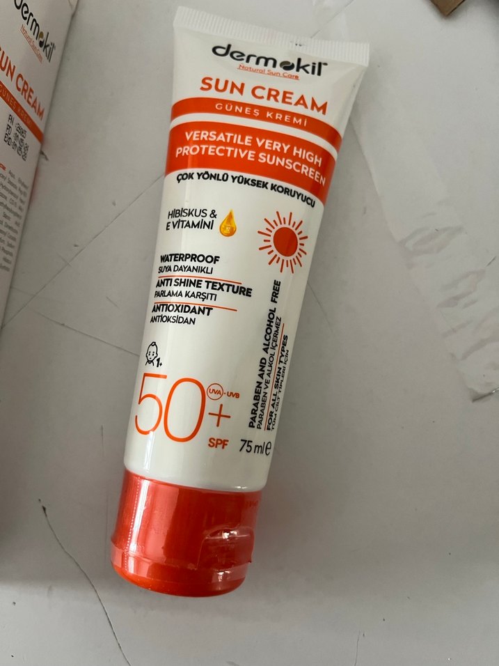 Dermokil SPF 50+ Suya Dayanıklı Güneş Kremi 75 ml - Görsel 4