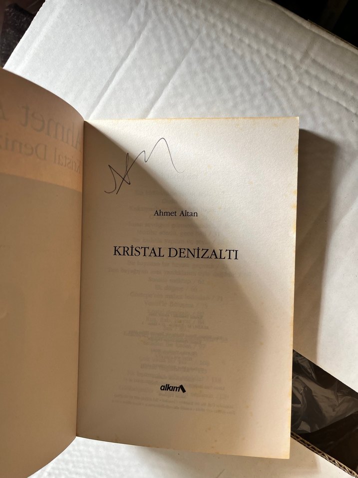 Kristal denizaltı ahmet Altan - Görsel 5