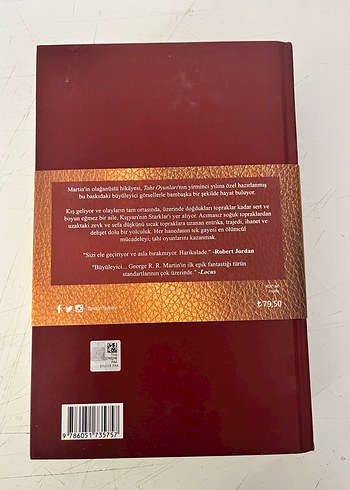 George R.R. Martin - Taht Oyunları Resimli Özel Baskı