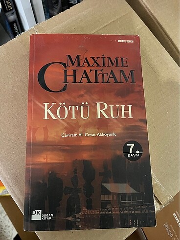 Maxime chattam kötü ruh