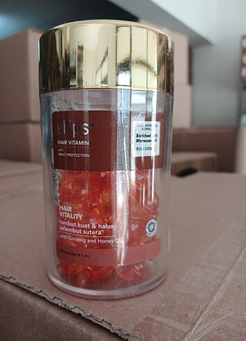  Beden Ellips canlandırıcı kapsül saç vitamini