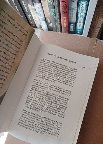 Beden Renk Harry potter ateş kadehi eski baskı