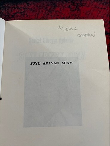Beden Renk Suyu arayan adam Şevket Süreyya Aydemir