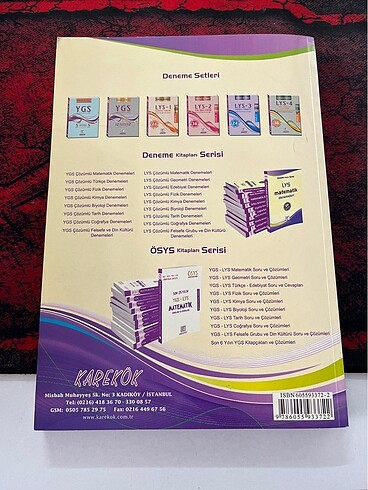 LYS geometri deneme kitabı