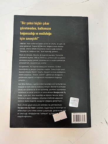  Darağacında üç fidan Nihat behram