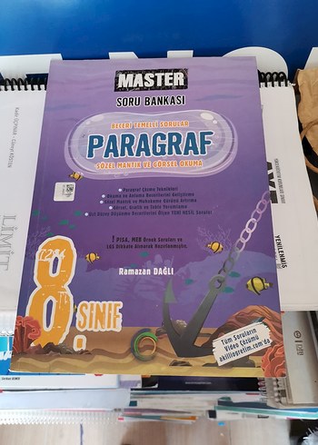 Master Paragraf 8. Sınıf Soru Bankası