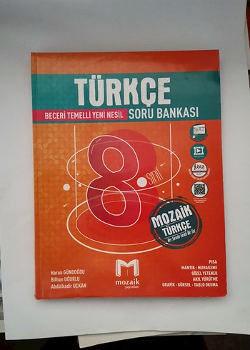 8. Sınıf Türkçe Soru Bankası Mozaik