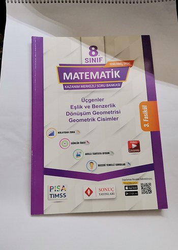8. Sınıf Matematik Kazanım Merkezli Soru Bankası