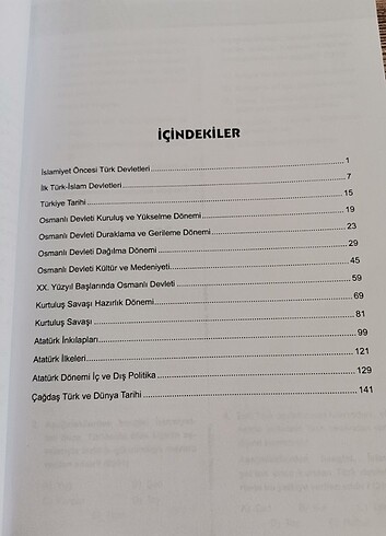 Beden Yediiklim tarih kpss çıkmış sorular