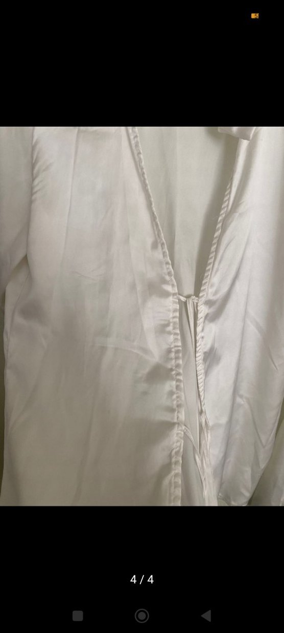 zara muadili saten gömlek - Görsel 3