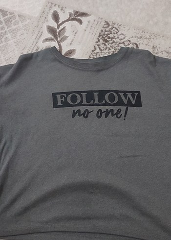 Gri Baskılı kazak - Görsel 2