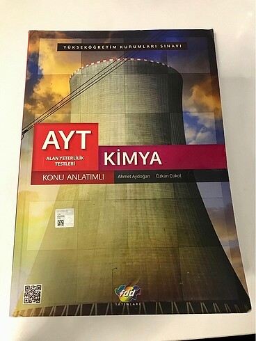 AYT KİMYA KONU ANLATIMLI SORU KİTABI