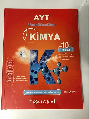 TEST OKUL KİMYA AYT FASİKÜL