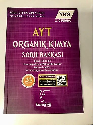 AYT ORGANİK KİMYA SORU BANKASI