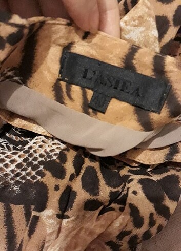 Leopar vintage etek