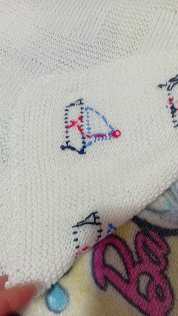 Nakışlı Çok Renkli Çocuk Örtüsü - Görsel 4