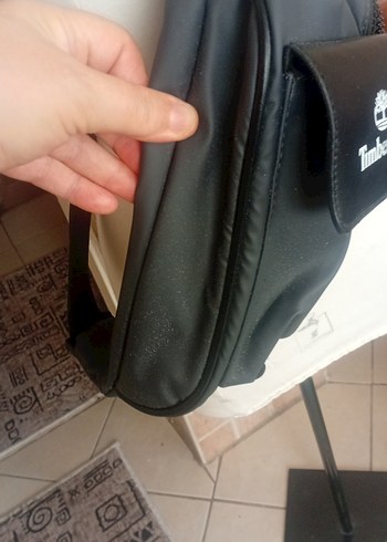 Beden siyah Renk Timberland Siyah Deri Kadın Çapraz Çanta