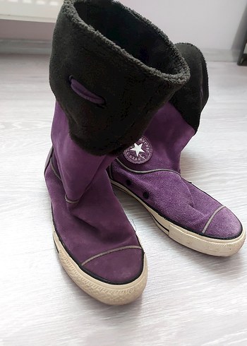Converse Vintage Y2k Mor Nubuk Converse Bot