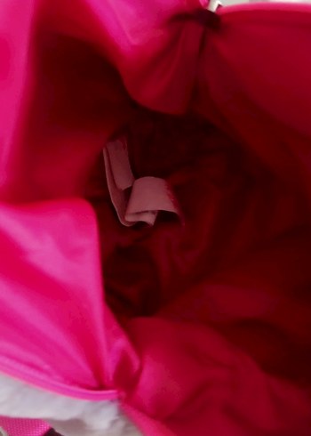 Gri ve Pembe Penguen Desenli Çocuk anasınıfı Sırt Çantası - Görsel 2