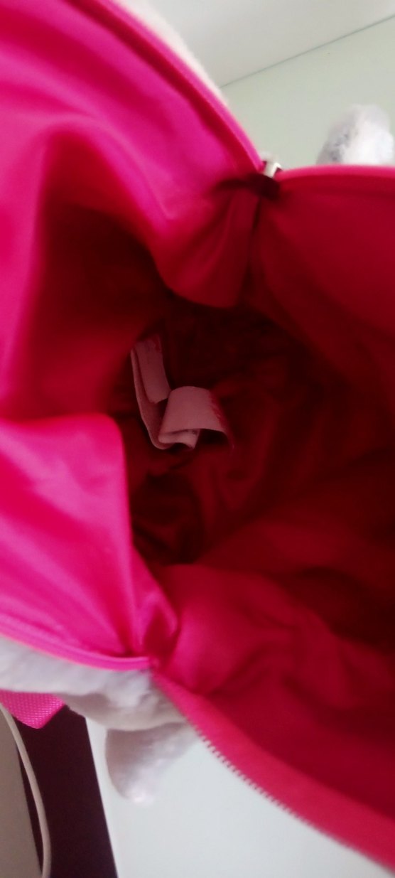 Gri ve Pembe Penguen Desenli Çocuk anasınıfı Sırt Çantası - Görsel 2