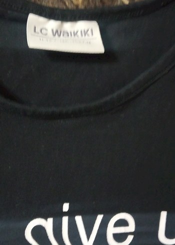 LC Waikiki Siyah Yazılı sweetshirt 11_12 yaş - Görsel 5