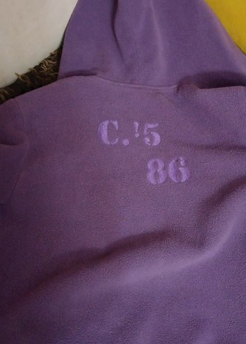 bayan kapüşo peluş mevsimlik iç dış ayrı ayrı giyilebilir m ve L - Görsel 5