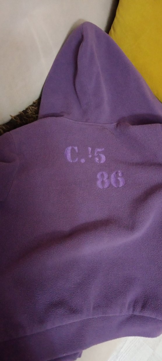 bayan kapüşo peluş mevsimlik iç dış ayrı ayrı giyilebilir m ve L - Görsel 5