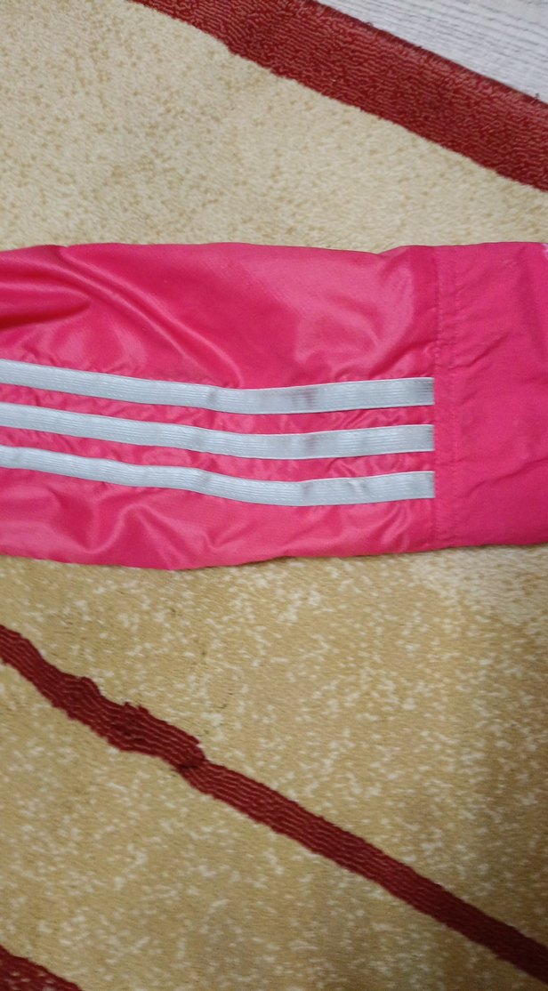 Spor pembe fermuarlı L beden orjinal Adidas marka hırka - Görsel 4