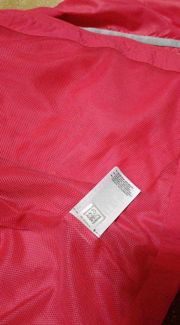 Spor pembe fermuarlı L beden orjinal Adidas marka hırka - Görsel 5