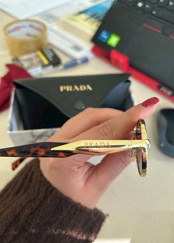 Prada Klasik Kahverengi Yuvarlak Gözlük