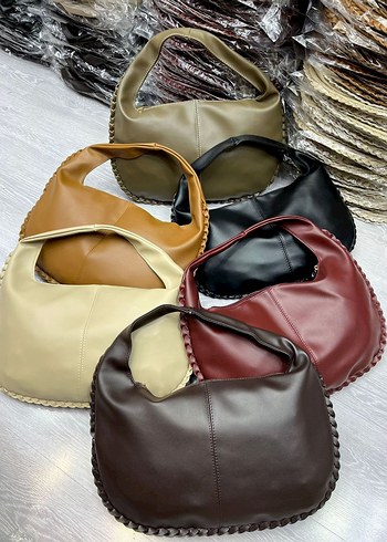 Diğer Bordo Tokalı Kadın Denim Çanta