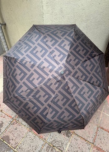 Fendi Sarı Desenli Fendi Şemsiye