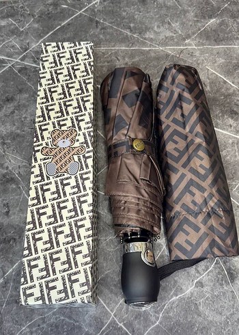  Beden sarı Renk Sarı Desenli Fendi Şemsiye