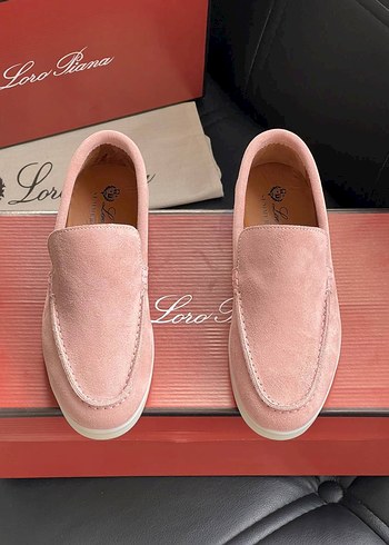 38 Beden pembe Renk Loro Piana New Season %100 Leather