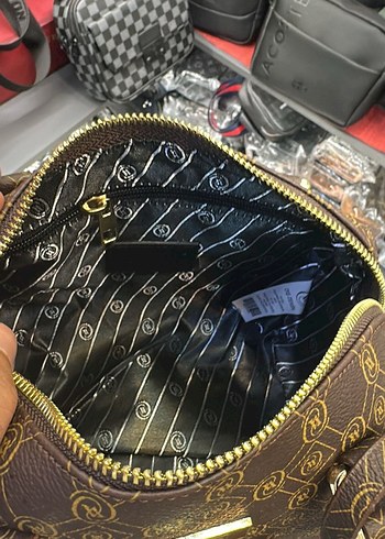 Beden 20 lik Vakko speedy Kahverengi Deri Kadın Çanta - Modern Klasik