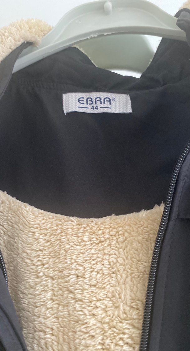 Düğmeli Siyah Uzun Kadın Ceket - Görsel 3