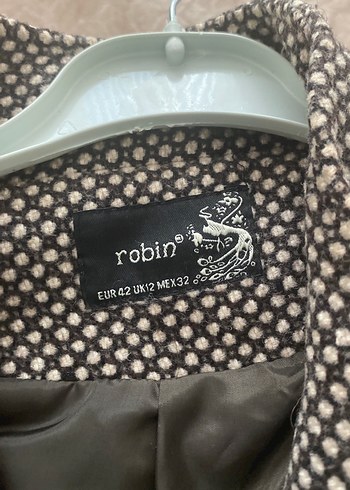 Düğmeli Midi Gri Kadın Kaban - Görsel 2