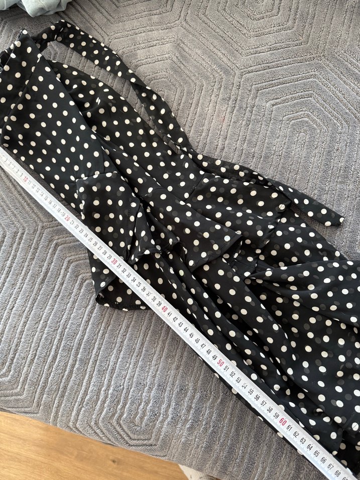 Gri Puantiyeli Midi - Görsel 2