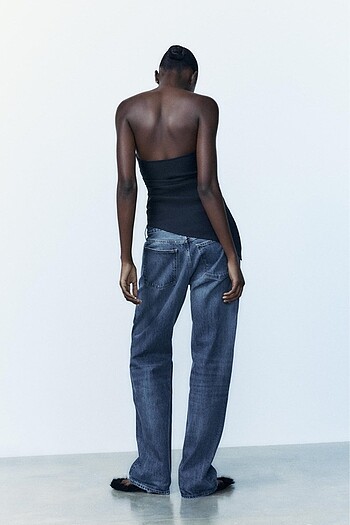 Zara zara lacivert bluz