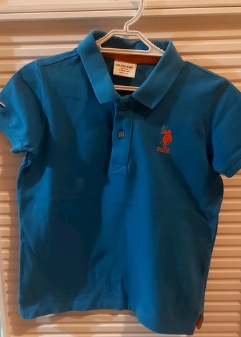 U.S. Polo Assn. Erkek Çocuk Tişört 5-6yas temiz