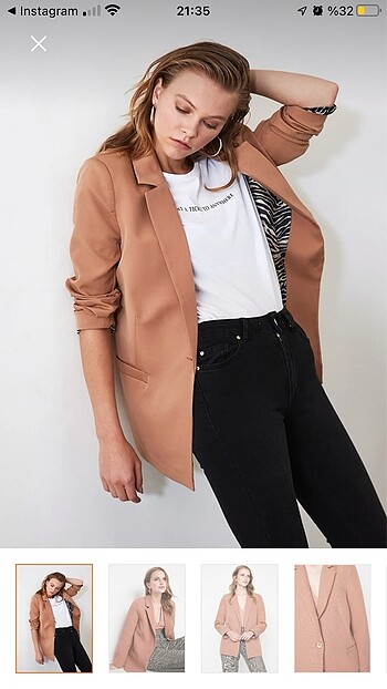 Trendyol & Milla Blazer p İndirimli.