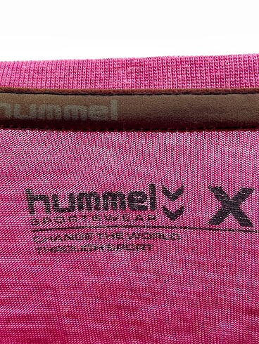 xs Beden pembe Renk Hummel T-shirt %70 İndirimli.