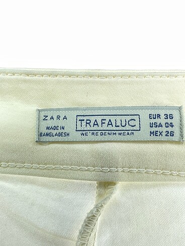 36 Beden beyaz Renk Zara Skinny %70 İndirimli.