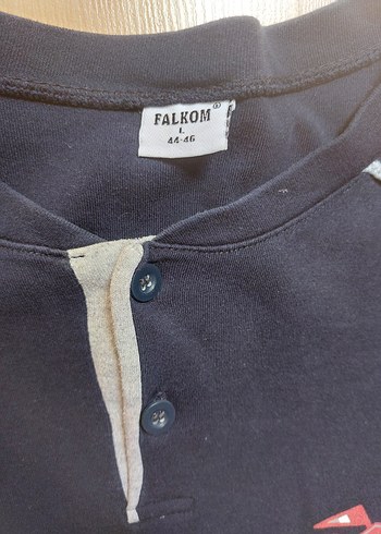 Erkek Uzun Kollu Düğmeli EŞOFMAN - Görsel 5