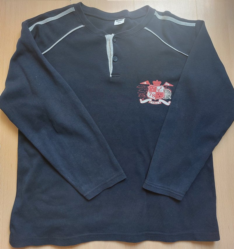 Erkek Uzun Kollu Düğmeli EŞOFMAN - Görsel 3