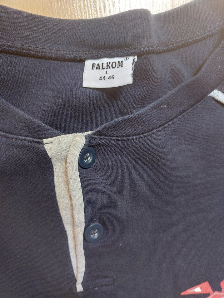 Erkek Uzun Kollu Düğmeli EŞOFMAN - Görsel 5