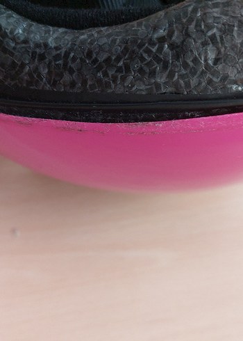 Pembe Baskılı Çocuk Bisiklet Kaskı - Görsel 7