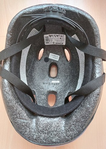 Pembe Baskılı Çocuk Bisiklet Kaskı - Görsel 4